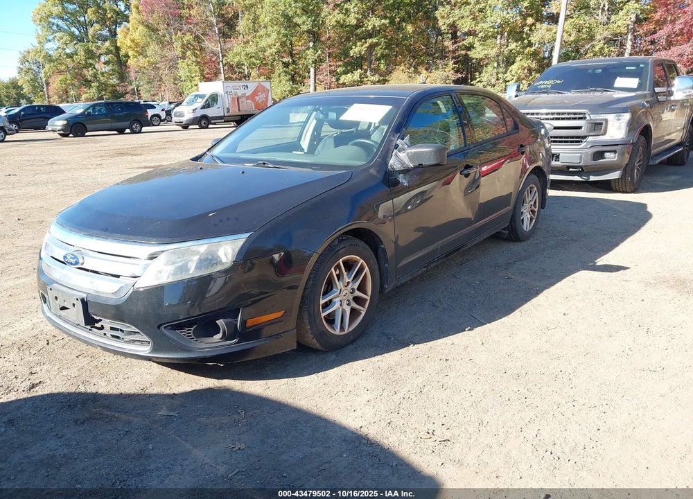 2012 FORD FUSION S VIN: 3FAHP0GA0CR299321