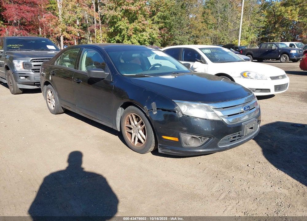 2012 FORD FUSION S VIN: 3FAHP0GA0CR299321