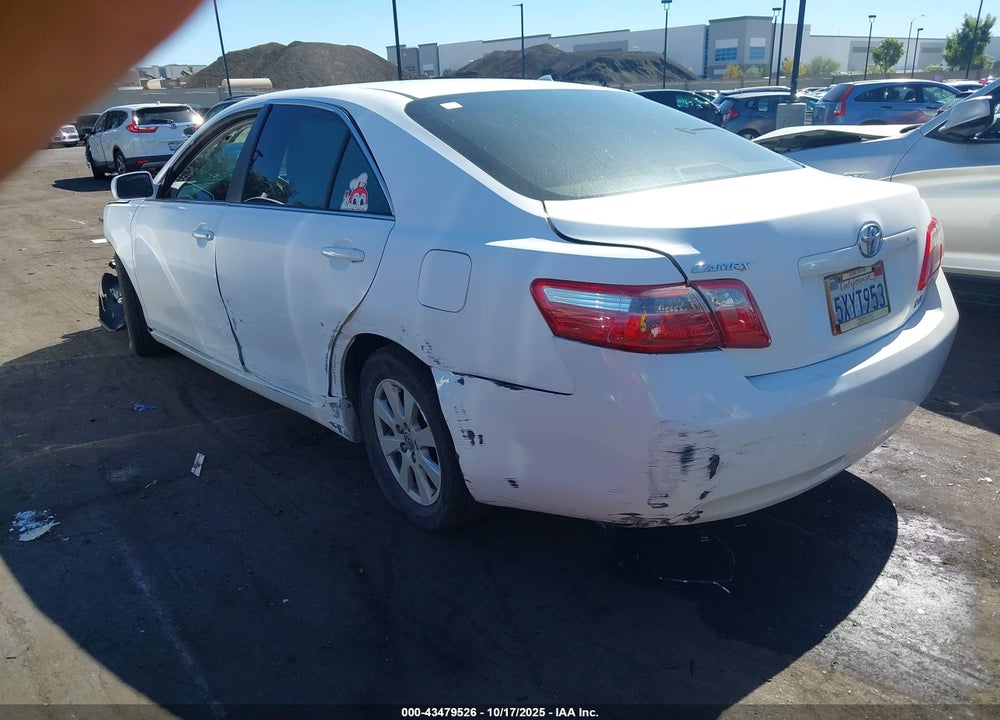 2007 TOYOTA CAMRY XLE VIN: 4T1BE46K77U640943