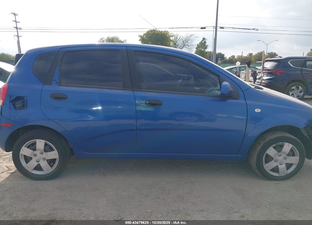 2006 CHEVROLET AVEO LS VIN: KL1TD66606B554501