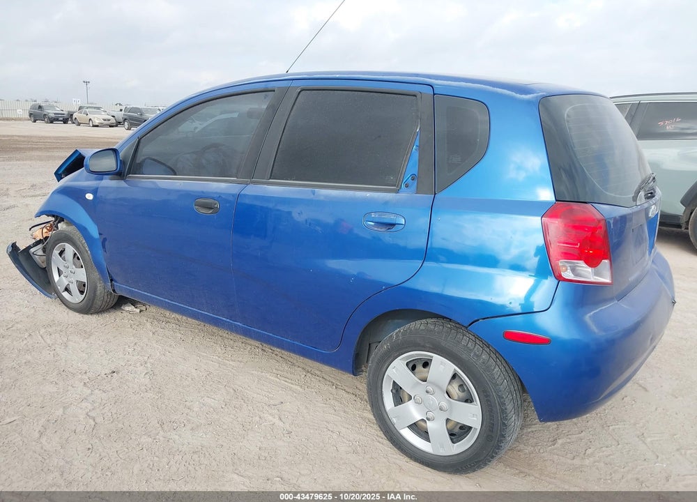 2006 CHEVROLET AVEO LS VIN: KL1TD66606B554501