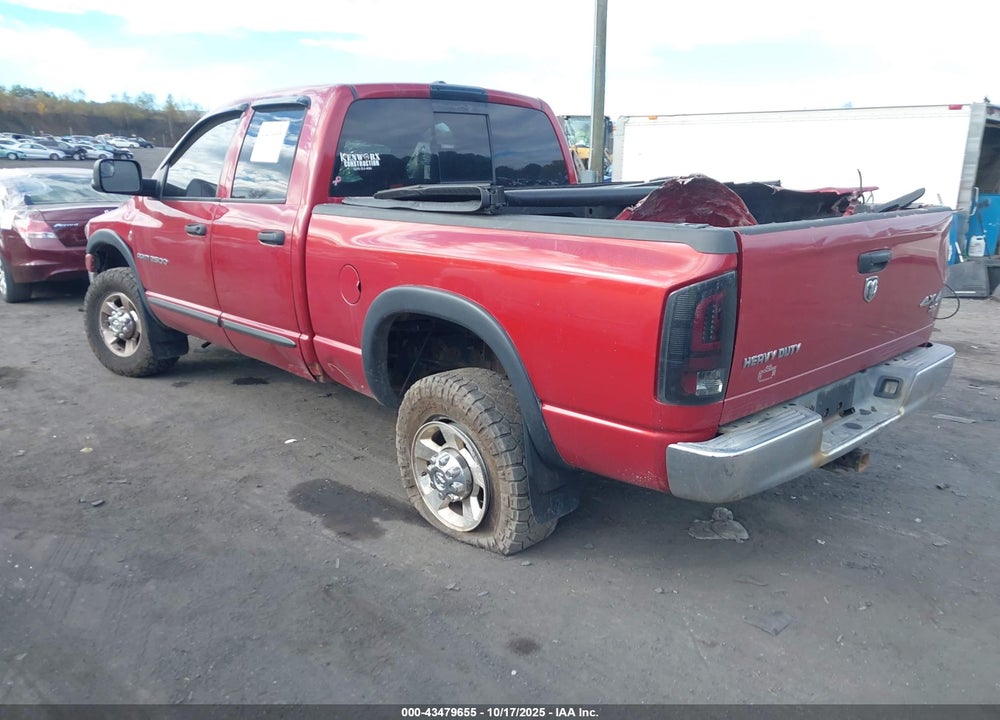 2006 DODGE RAM 2500 VIN: 3D7KS28C16G242738