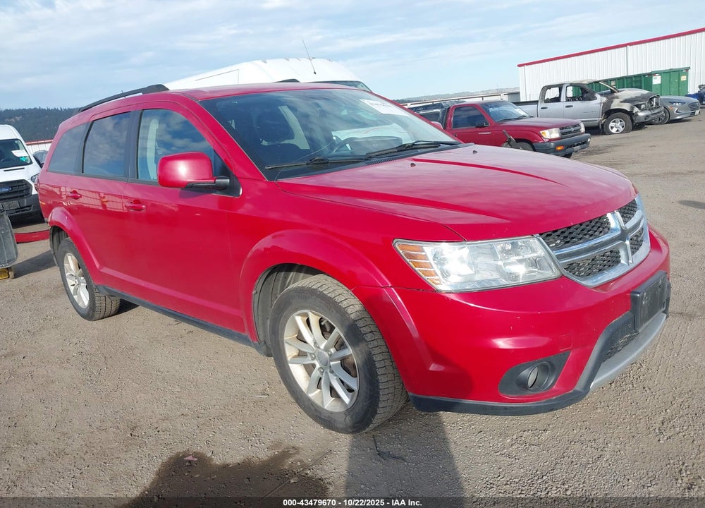 2016 DODGE JOURNEY SXT VIN: 3C4PDDBG5GT192050