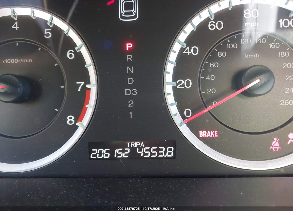 2009 HONDA ACCORD 2.4 EX-L VIN: 1HGCP26869A132058
