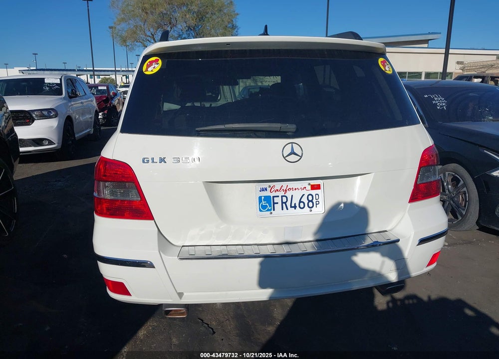 2010 MERCEDES-BENZ GLK 350 VIN: WDCGG5GB8AF430656