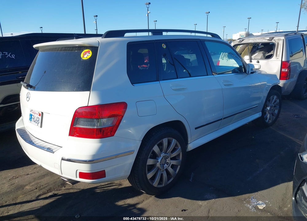 2010 MERCEDES-BENZ GLK 350 VIN: WDCGG5GB8AF430656