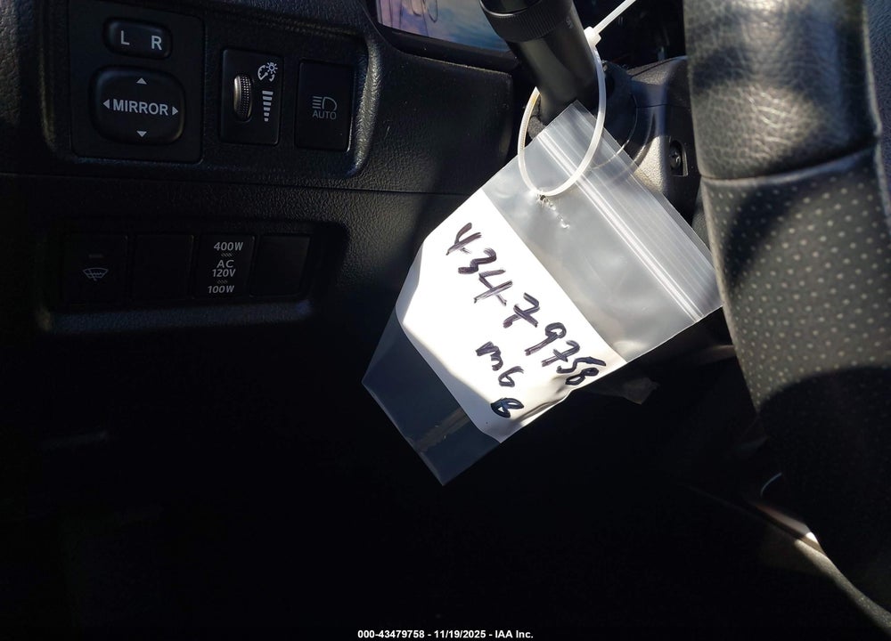 2020 TOYOTA 4RUNNER SR5 VIN: JTEBU5JR4L5792227