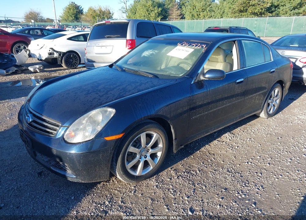 2006 INFINITI G35 VIN: JNKCV51EX6M502083