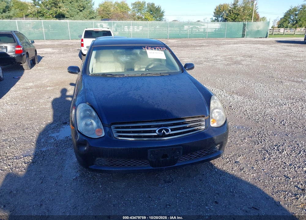 2006 INFINITI G35 VIN: JNKCV51EX6M502083