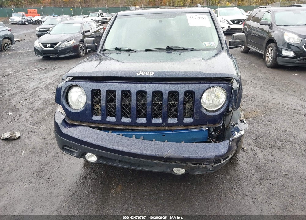 2017 JEEP PATRIOT SPORT VIN: 1C4NJRBB3HD194730