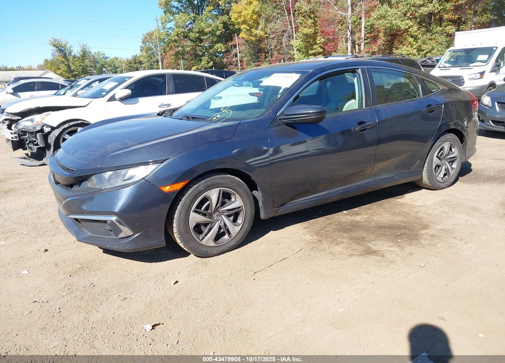2020 HONDA CIVIC LX VIN: 19XFC2F63LE009893