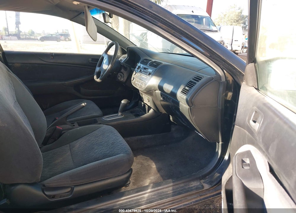 2002 HONDA CIVIC LX VIN: 1HGEM22522L009266