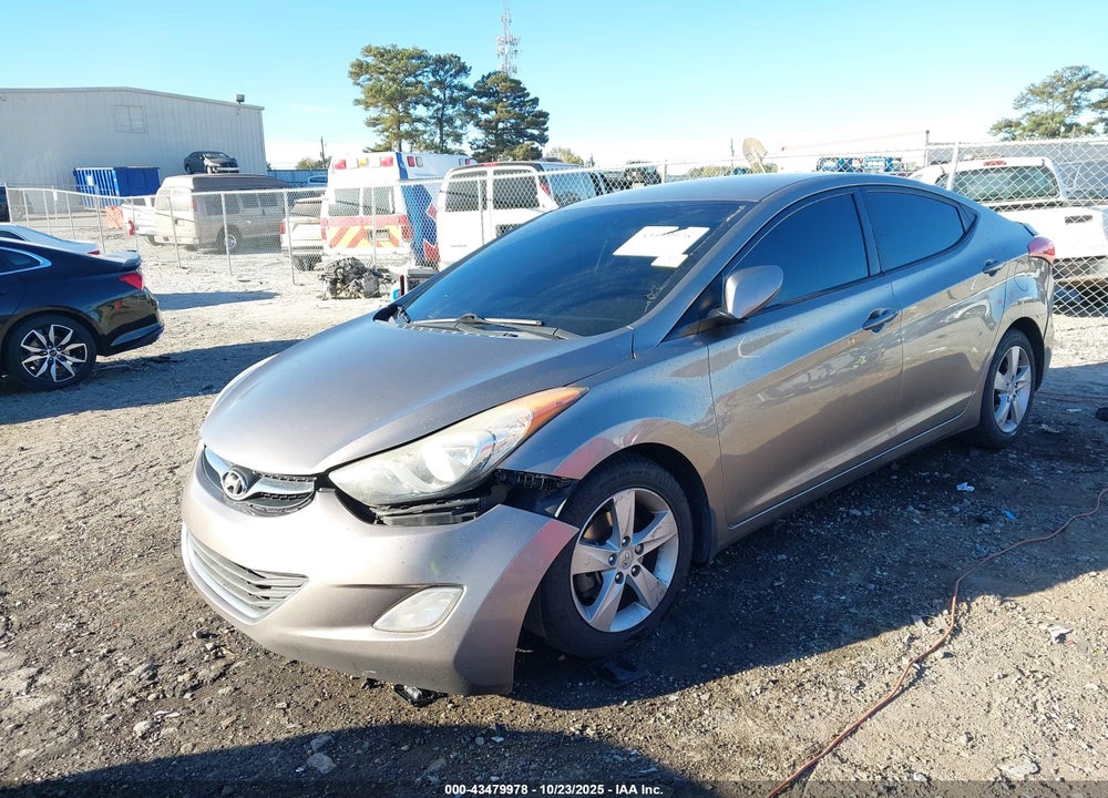 2013 HYUNDAI ELANTRA GLS VIN: 5NPDH4AE7DH313115