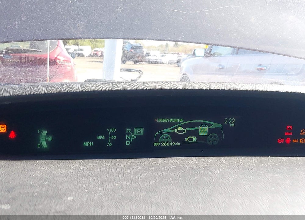 2011 TOYOTA PRIUS VIN: JTDKN3DU0B5346855