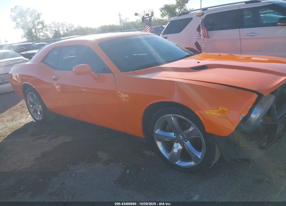 2014 DODGE CHALLENGER SXT PLUS VIN: 2C3CDYAG7EH187160