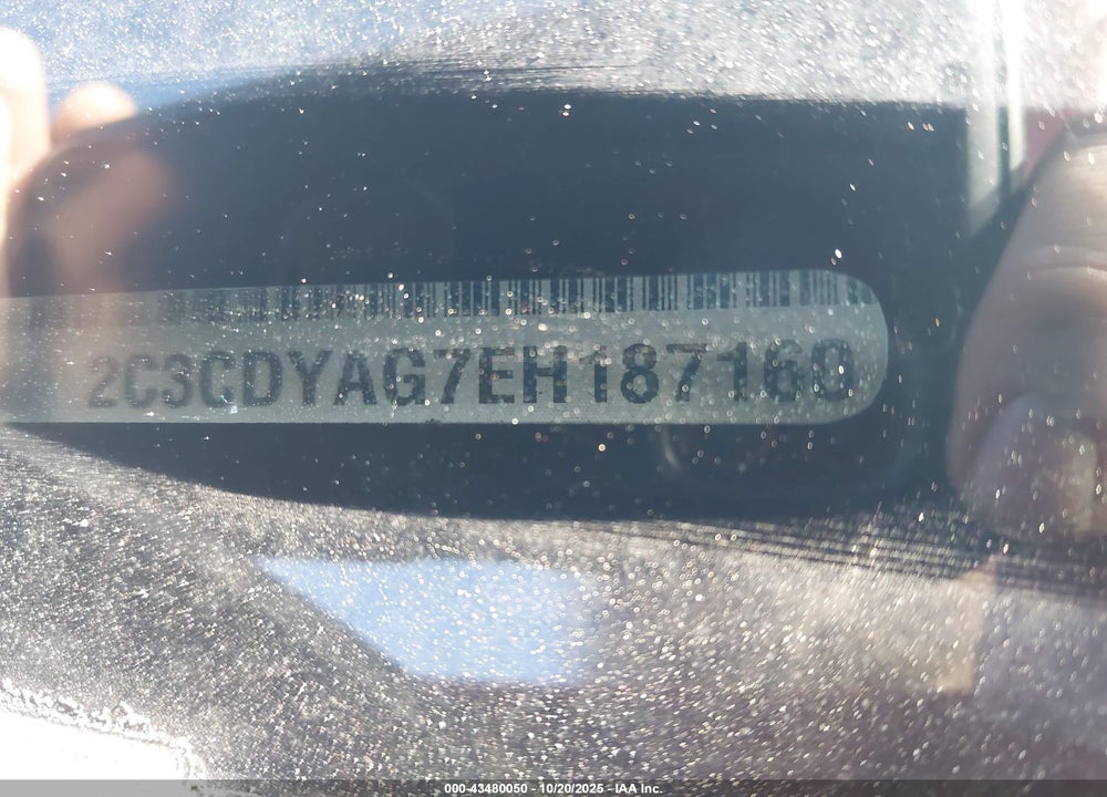 2014 DODGE CHALLENGER SXT PLUS VIN: 2C3CDYAG7EH187160