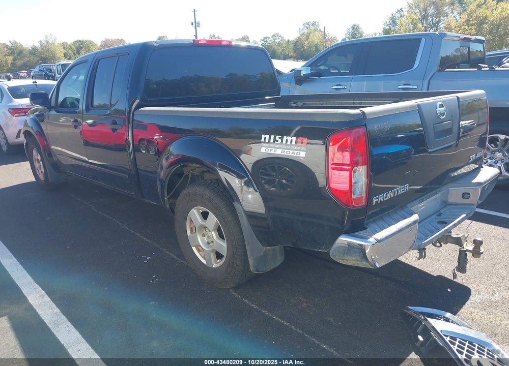 2007 NISSAN FRONTIER SE VIN: 1N6AD09W17C426110