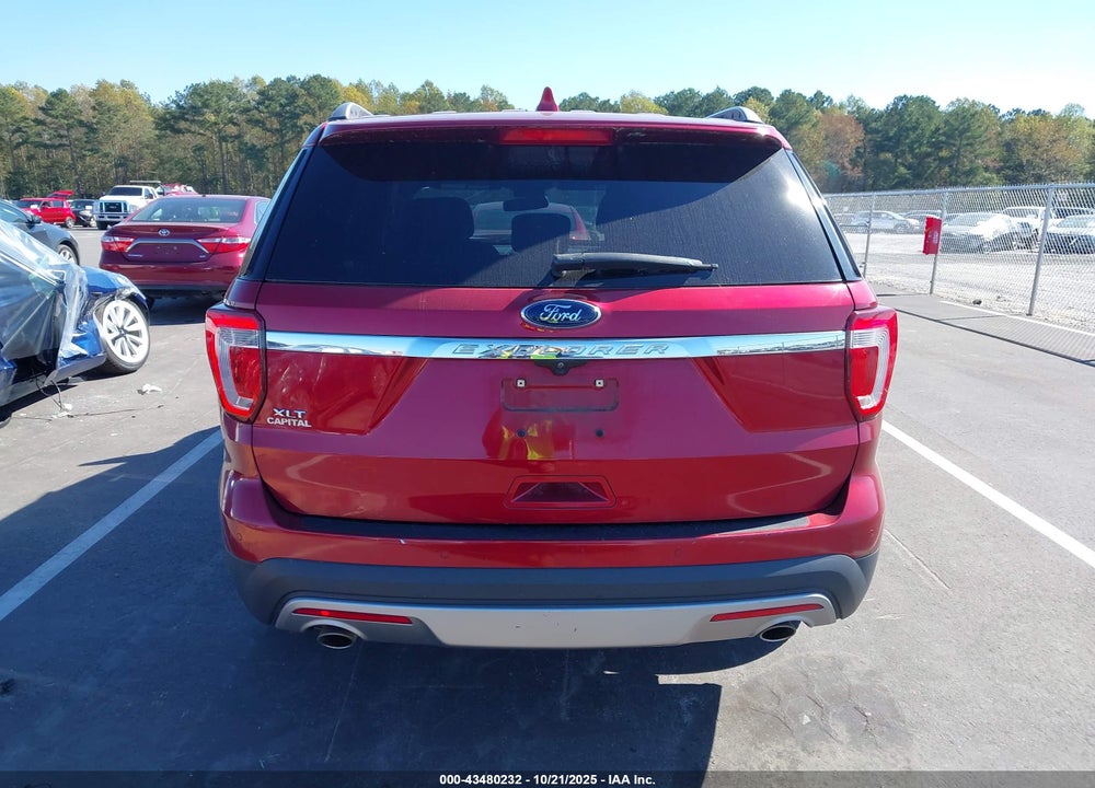 2017 FORD EXPLORER VIN: 1FM5K7D88HGE32858