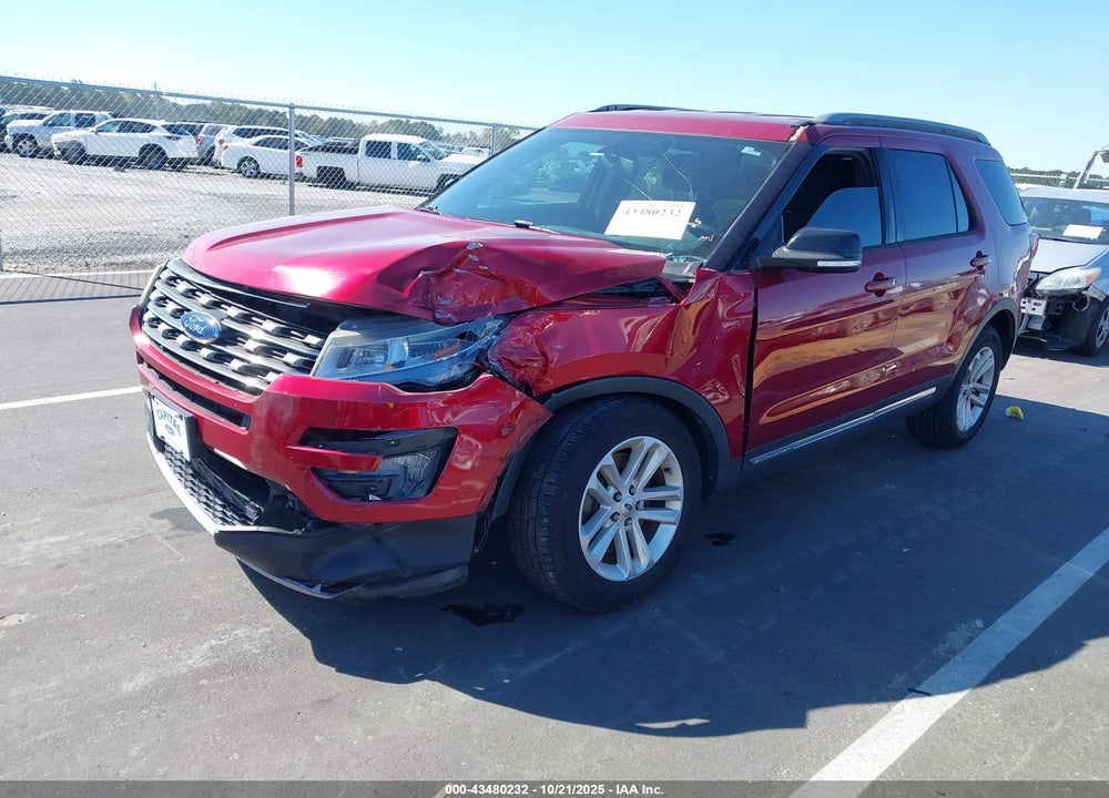 2017 FORD EXPLORER VIN: 1FM5K7D88HGE32858