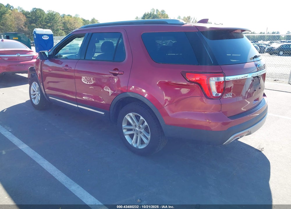 2017 FORD EXPLORER VIN: 1FM5K7D88HGE32858