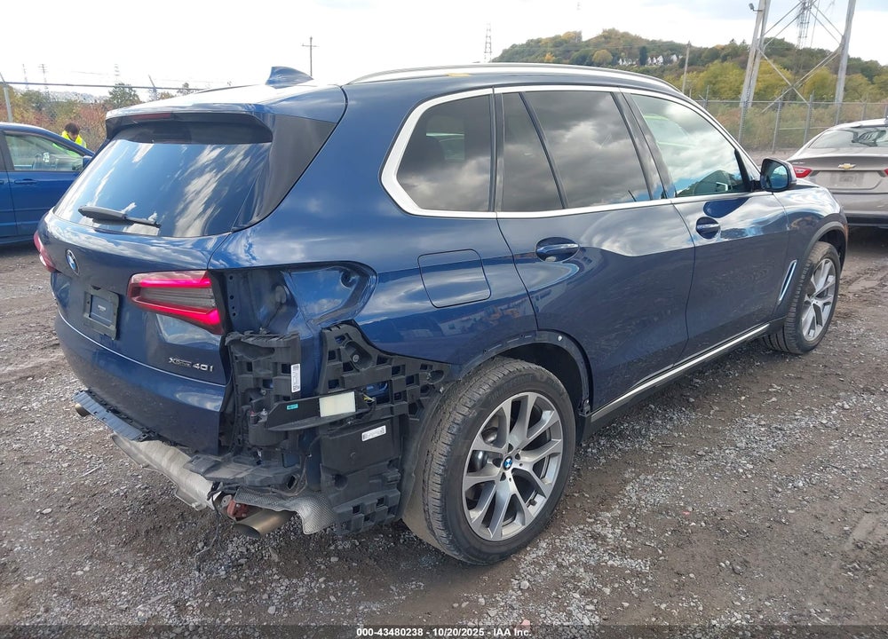 2022 BMW X5 XDRIVE40I VIN: 5UXCR6C06N9J23904