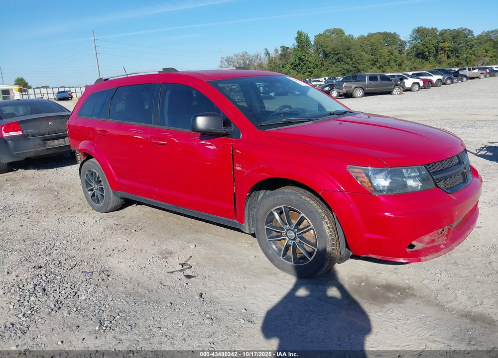 2017 DODGE JOURNEY SE VIN: 3C4PDCAB8HT684301