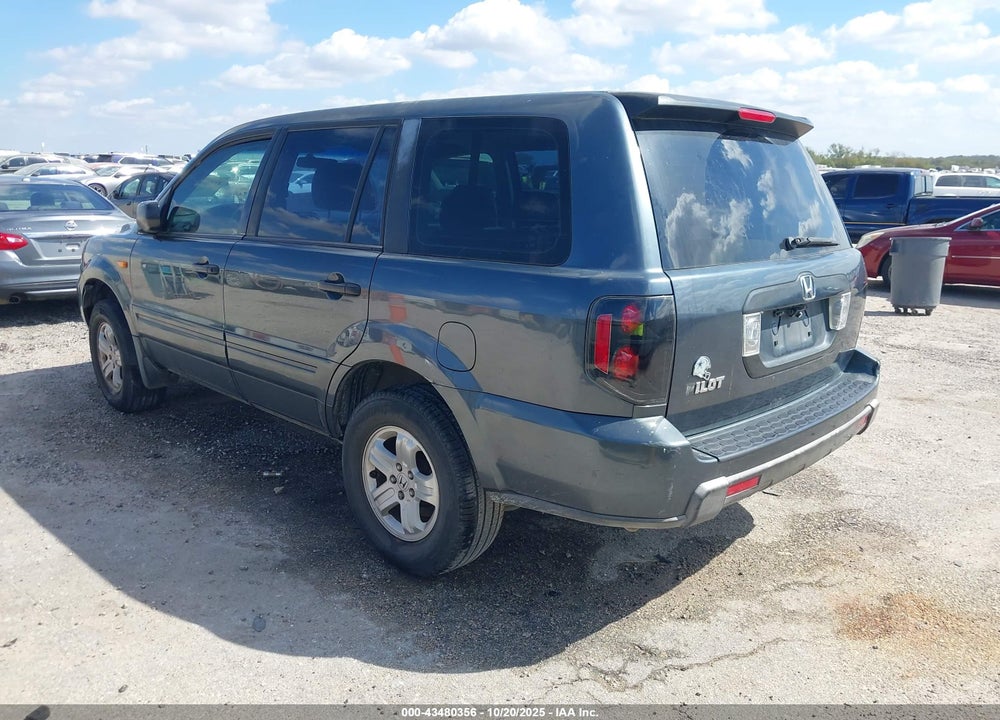 2006 HONDA PILOT VIN: 5FNYF28186B041285