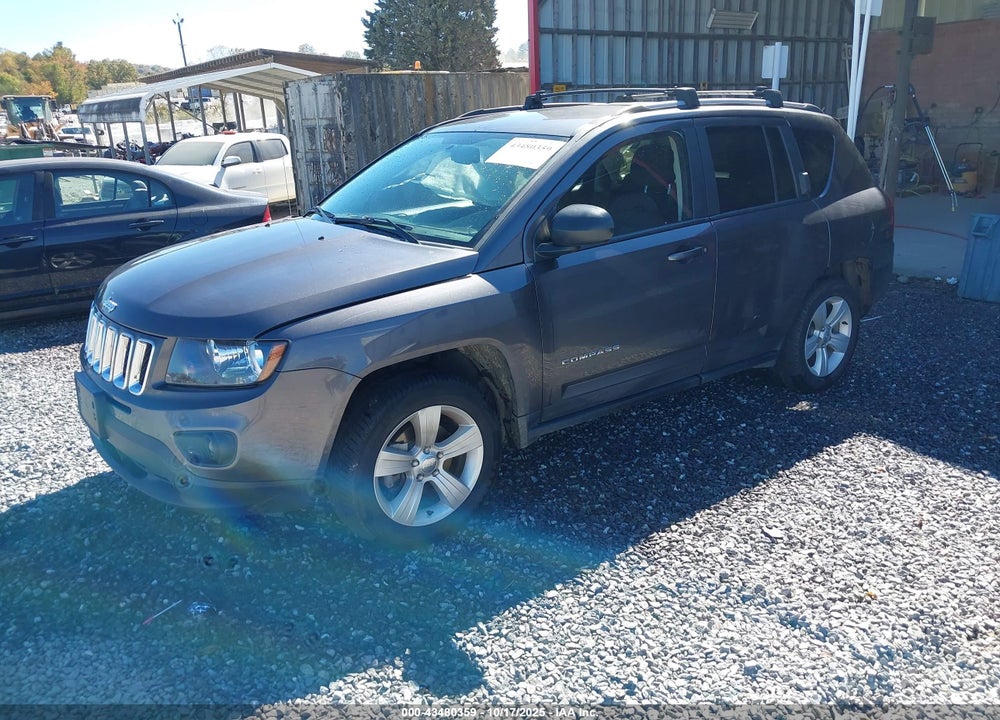 2017 JEEP COMPASS SPORT 4X4 VIN: 1C4NJDBBXHD169908