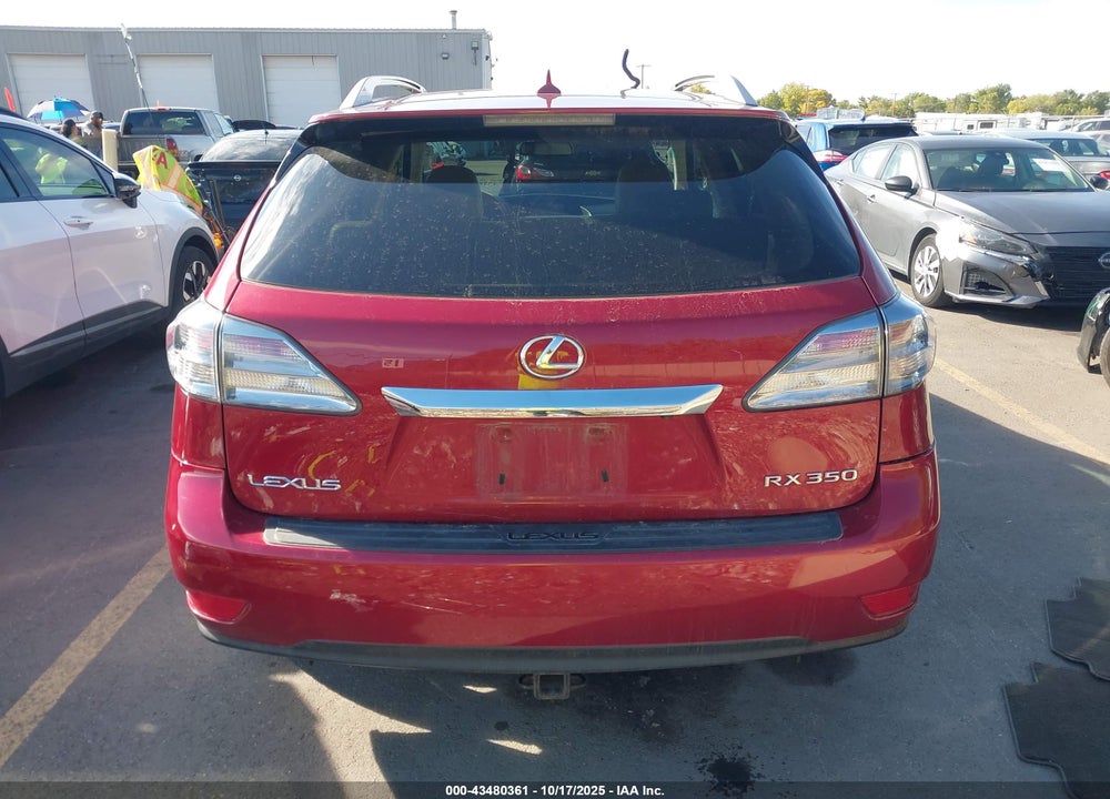 2010 LEXUS RX 350 VIN: 2T2BK1BA3AC028215