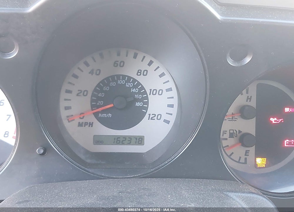 2004 NISSAN XTERRA VIN: 5N1ED28T64C685528
