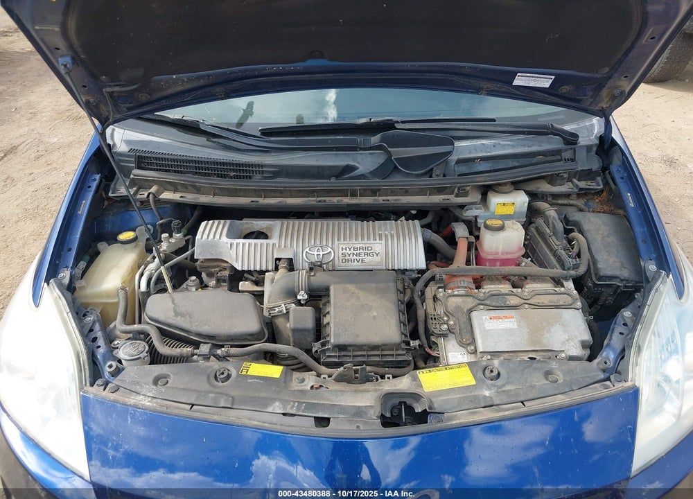 2010 TOYOTA PRIUS II VIN: JTDKN3DU3A5220486