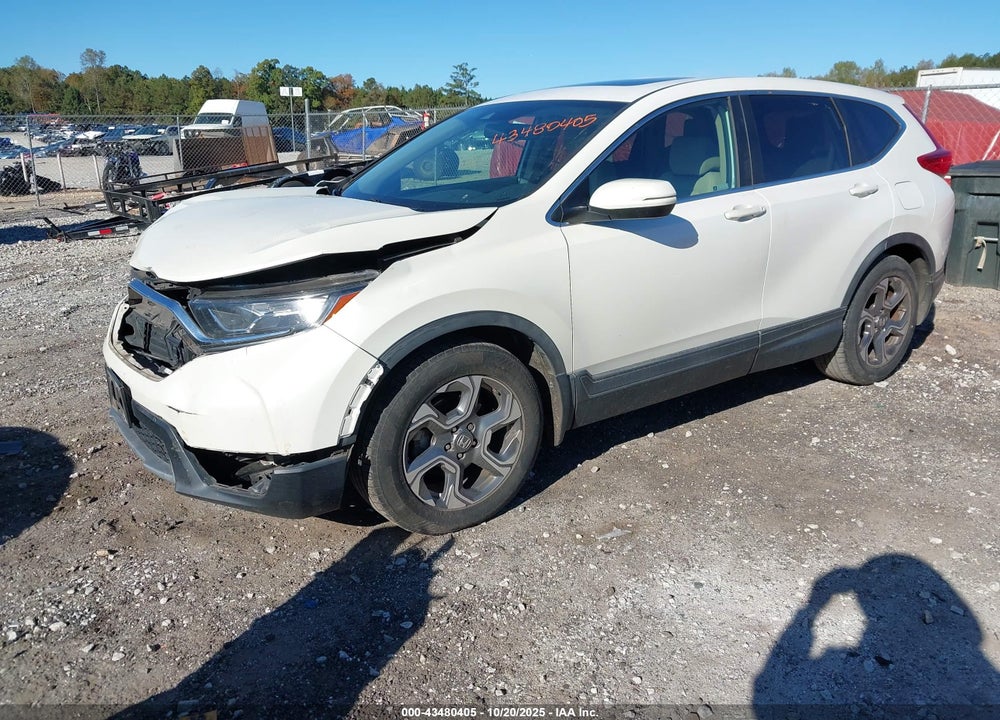 2018 HONDA CR-V EX-L/EX-L NAVI VIN: 5J6RW1H86JL009723