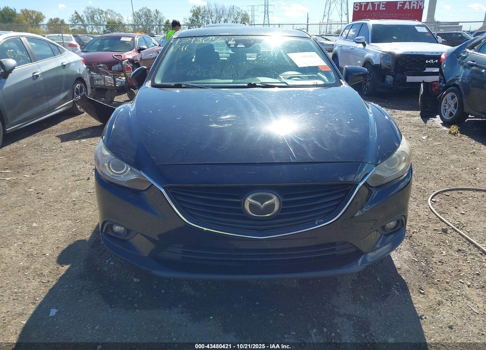 2015 MAZDA 6 VIN: JM1GJ1W56F1205801