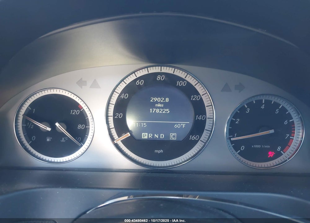 2008 MERCEDES-BENZ C CLASS VIN: WDDGF81X18F047818
