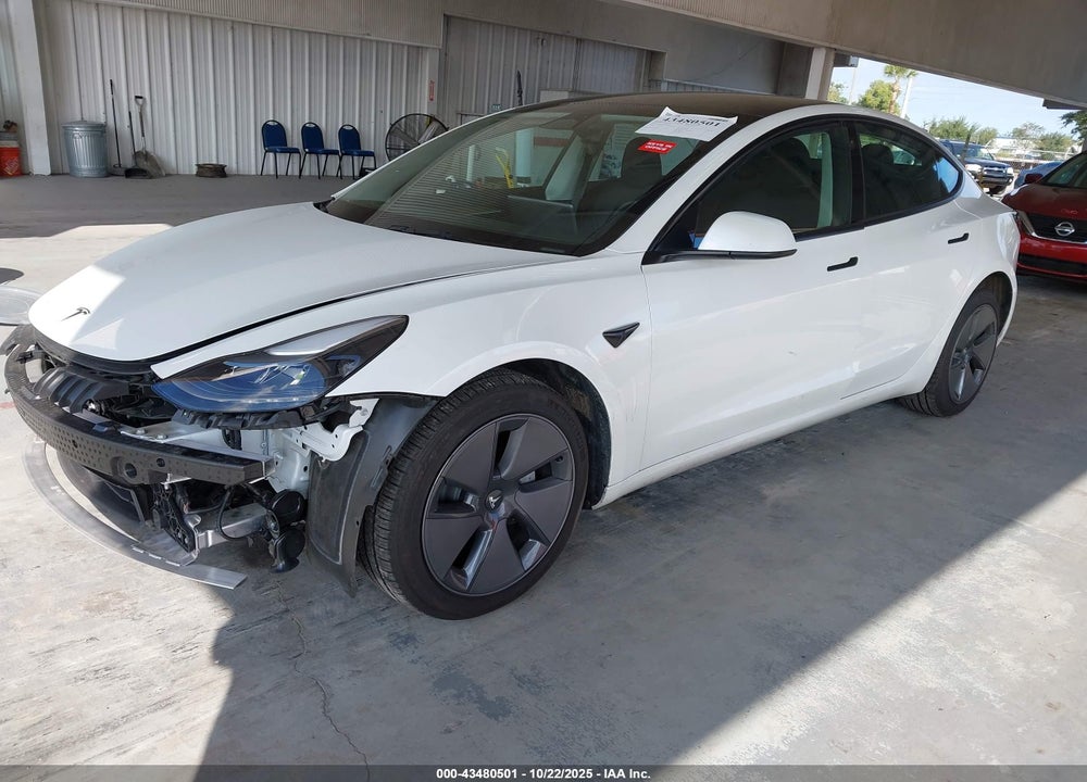 2023 TESLA MODEL 3 REAR-WHEEL DRIVE VIN: 5YJ3E1EAXPF509000
