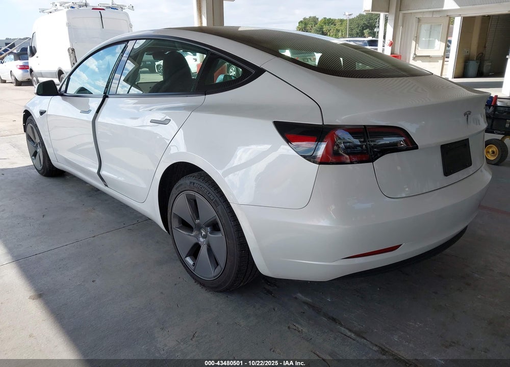 2023 TESLA MODEL 3 REAR-WHEEL DRIVE VIN: 5YJ3E1EAXPF509000