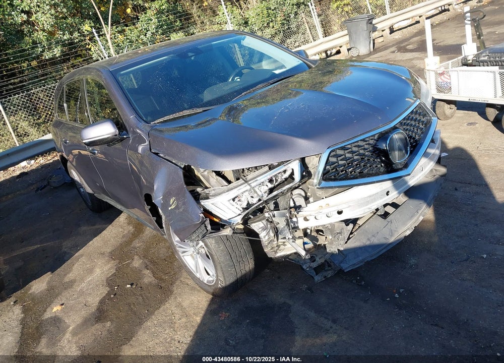 2019 ACURA MDX STANDARD VIN: 5J8YD4H36KL027249