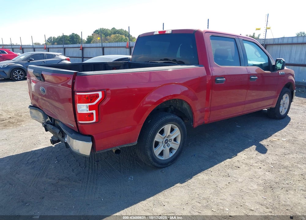 2020 FORD F-150 XLT VIN: 1FTEW1C49LKE90990