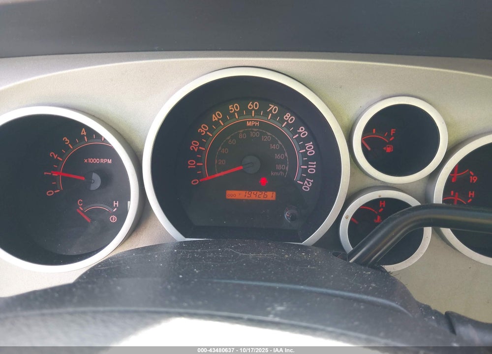 2009 TOYOTA TUNDRA GRADE 4.7L V8 VIN: 5TFBT54129X015409