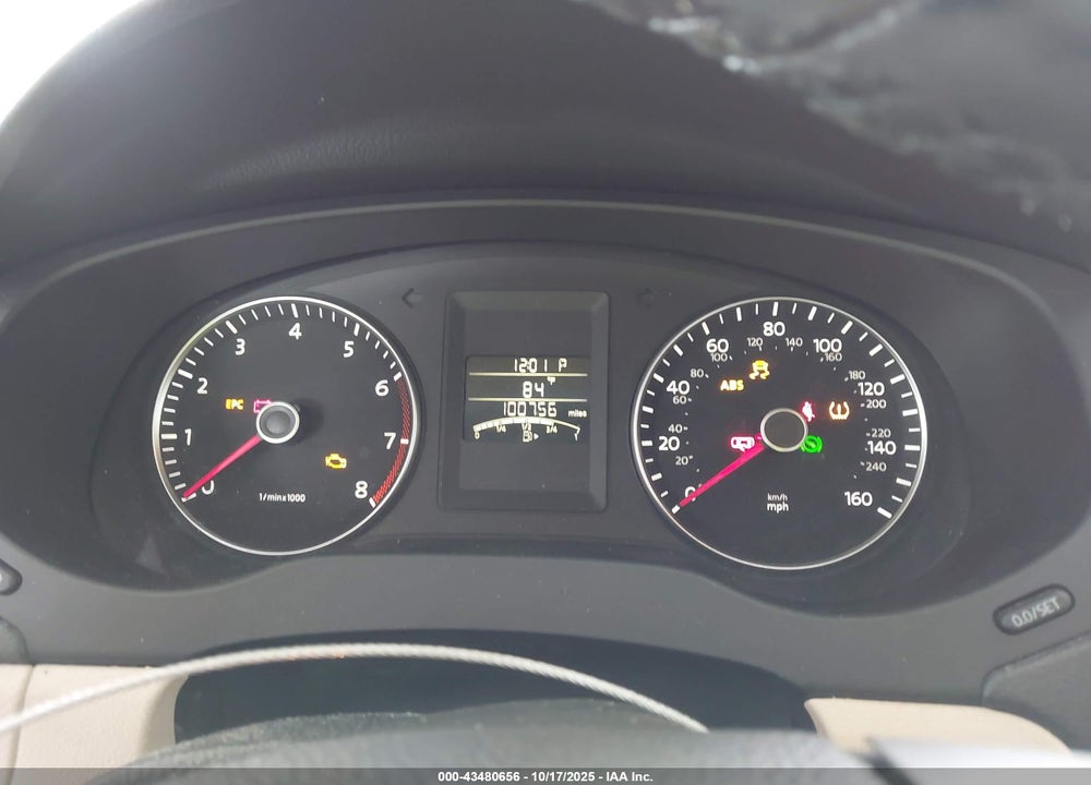 2012 VOLKSWAGEN JETTA VIN: 3VWDP7AJ7CM389022