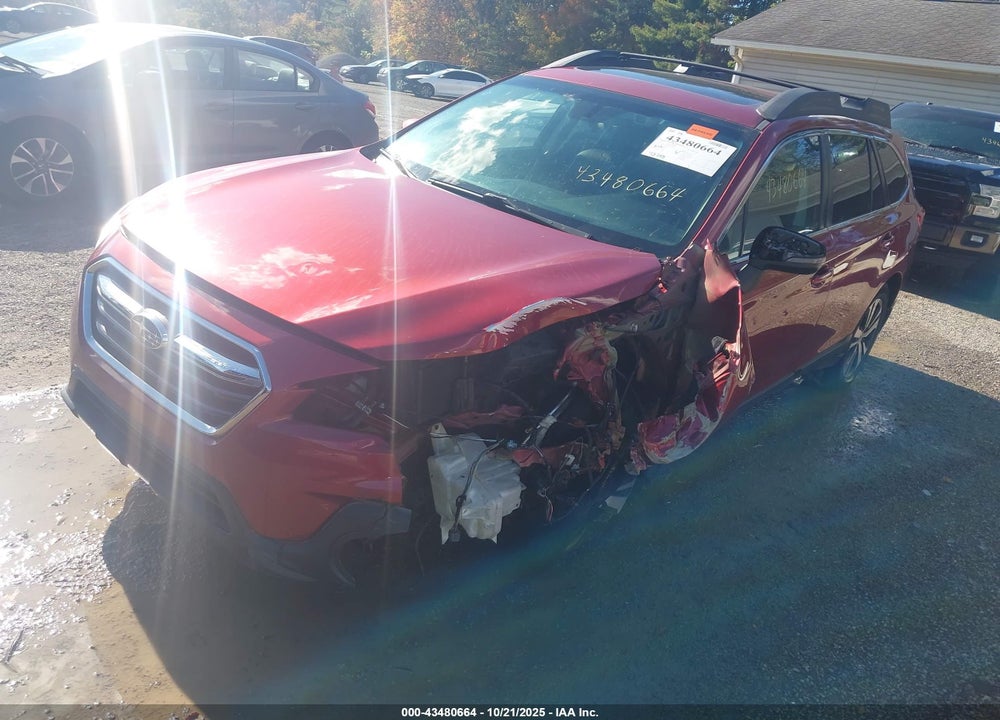 2019 SUBARU OUTBACK 2.5I LIMITED VIN: 4S4BSANC8K3314570