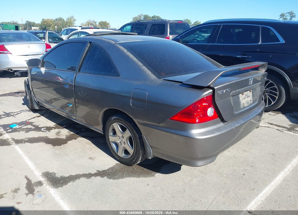 2004 HONDA CIVIC EX VIN: 1HGEM21034L074734