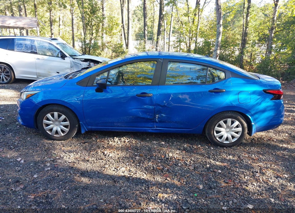 2021 NISSAN VERSA S XTRONIC CVT VIN: 3N1CN8DVXML810556