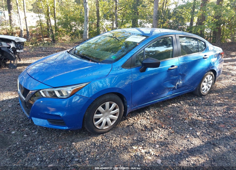 2021 NISSAN VERSA S XTRONIC CVT VIN: 3N1CN8DVXML810556
