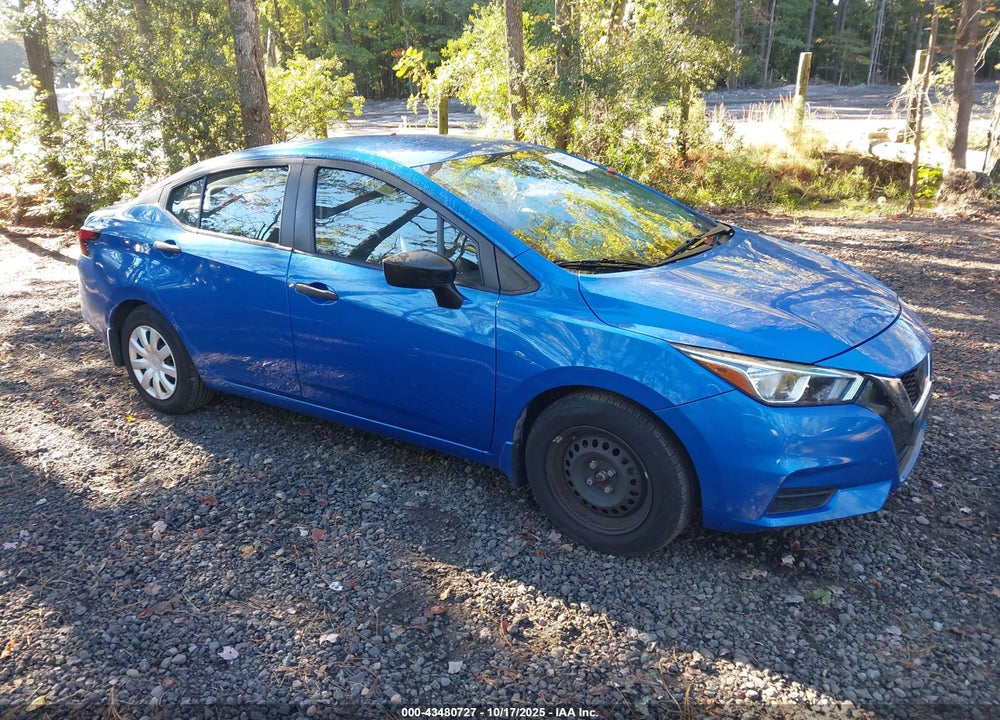 2021 NISSAN VERSA S XTRONIC CVT VIN: 3N1CN8DVXML810556
