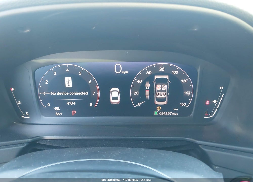 2023 HONDA ACCORD EX VIN: 1HGCY1F37PA017719
