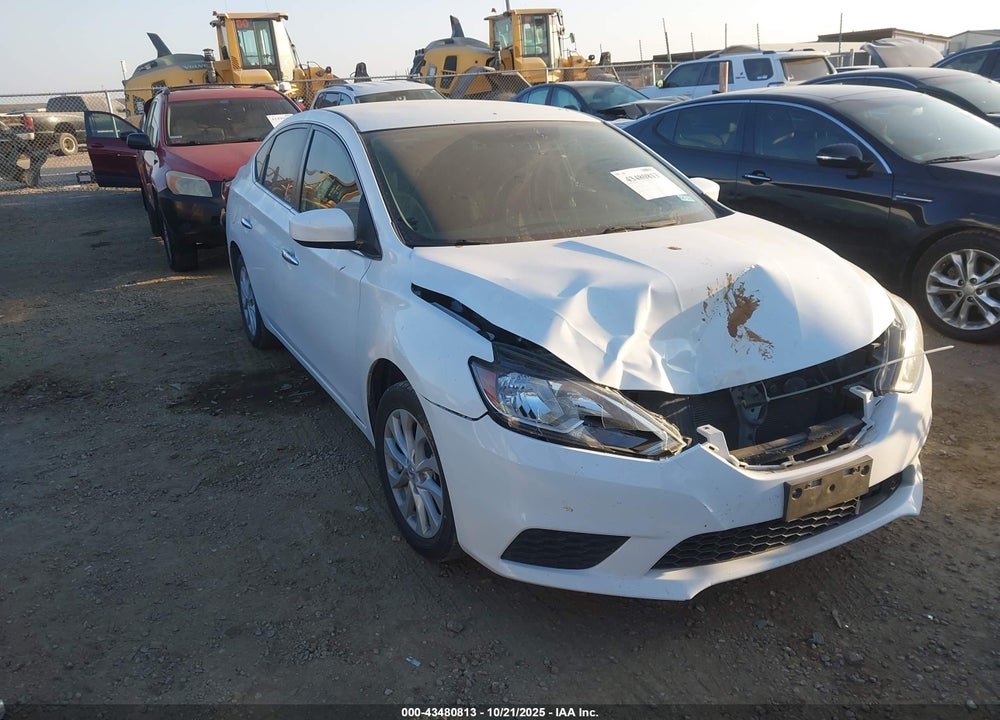 2019 NISSAN SENTRA SV VIN: 3N1AB7AP7KY293085