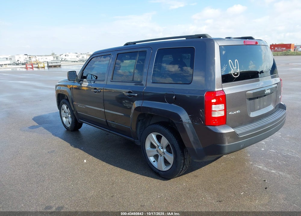 2014 JEEP PATRIOT LATITUDE VIN: 1C4NJRFB3ED761749