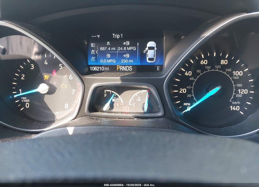 2017 FORD ESCAPE SE VIN: 1FMCU0GD6HUC75088