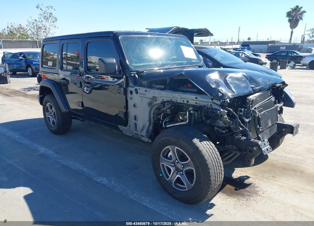 2022 JEEP WRANGLER UNLIMITED SPORT S 4X4 VIN: 1C4HJXDG2NW208062
